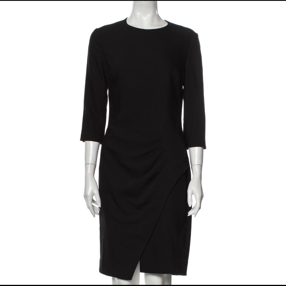 L’Agence Crew Neck Knee-Length Dress